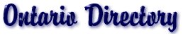 Ontario Directory - Ontario canada directory listings, listed by region, city, and categorized by real estate, accommodations, attractions, and more!