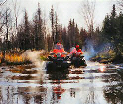 ATV riding at Argyle Lake Lodge!