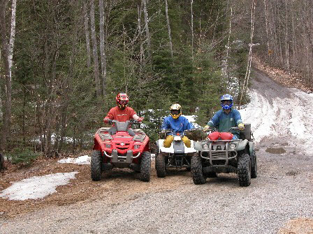 ATV riding at Argyle Lake Lodge!