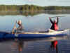 Canoeing at Argyle Lake